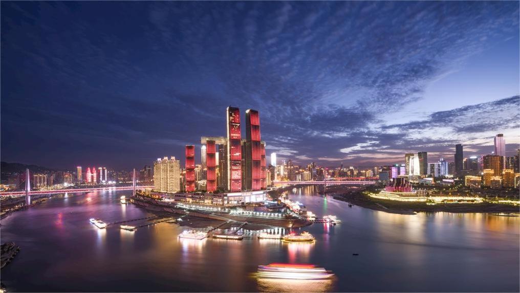 Boutique Of Meditation With Cuisine & Night View, Exit 2 Liujiatai Station Line 9 Chongqing Exteriör bild