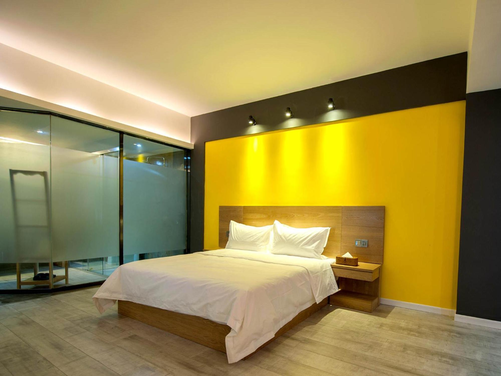 Boutique Of Meditation With Cuisine & Night View, Exit 2 Liujiatai Station Line 9 Chongqing Exteriör bild