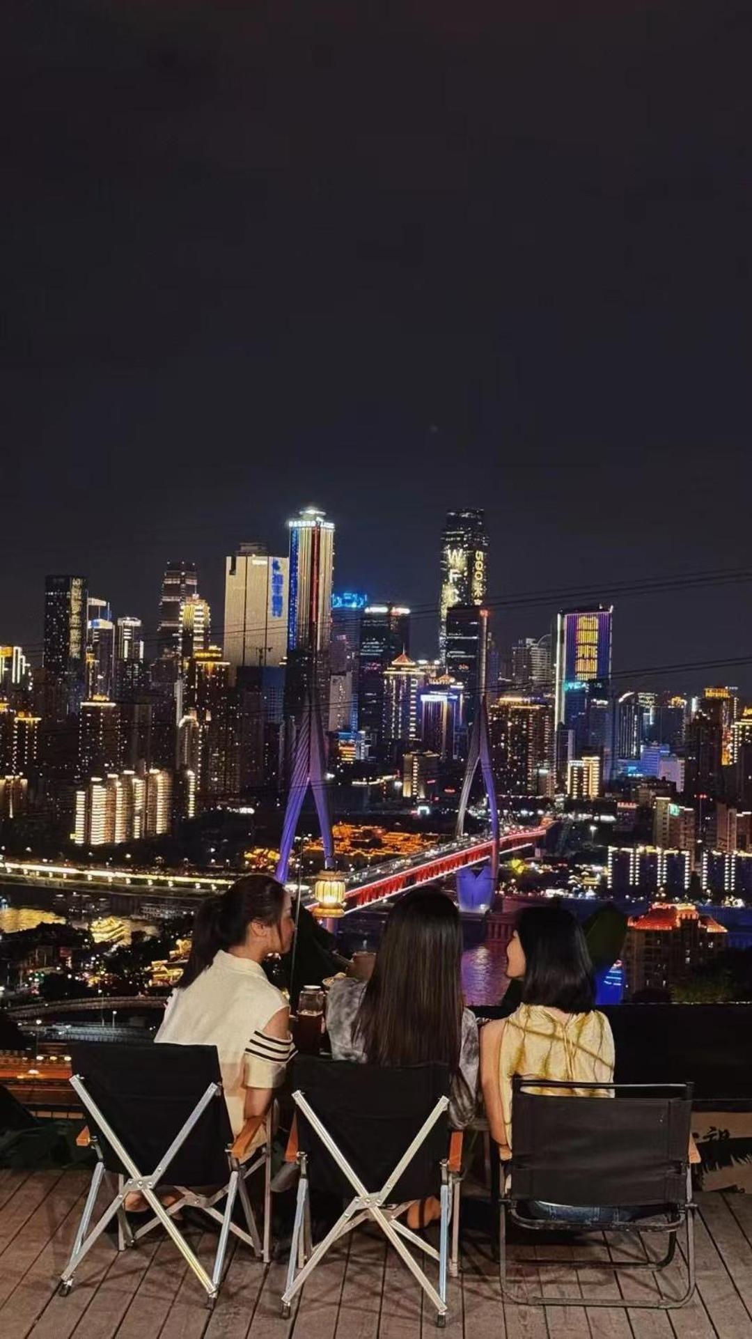 Boutique Of Meditation With Cuisine & Night View, Exit 2 Liujiatai Station Line 9 Chongqing Exteriör bild