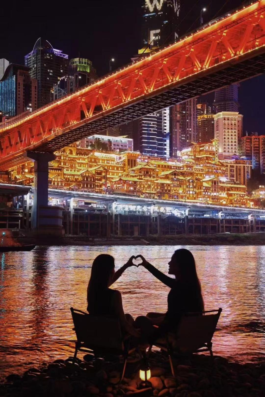 Boutique Of Meditation With Cuisine & Night View, Exit 2 Liujiatai Station Line 9 Chongqing Exteriör bild